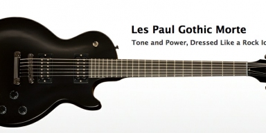 Обзор гитары Les Paul Gothic Morte